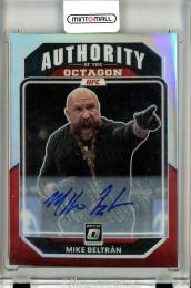 2023 Panini Donruss Optic UFC  Mike Beltran Authority Of The Octagon Autograph Holo Prizm