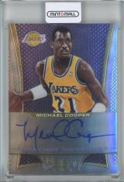 2013-14 Select Michael Cooper Franchise Signatures #25 Los Angeles Lakers