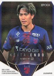 2025 EPOCH Jリーグ チームエディション FC東京 #TO16 遠藤渓太【ホログラムパラレル版】レギュラーカード