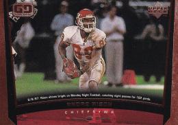 ※縁焼け有 画像参照 1998 Upper Deck Kansas City Chiefs Andre Rison #136 Bronze 023/100