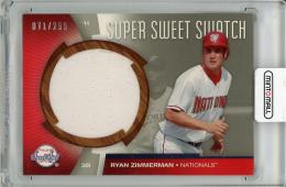 【角に若干難あり】2006 UPPER DECK Sweet Spot  Ryan Zimmerman Game Used Jersey
