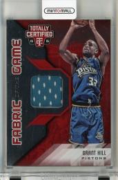 2015-16 Panini Totally Certified Grant Hill Fabric of the Game Materials Red #FGGH【01/99】