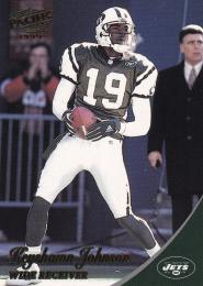 ※縁焼け有 画像参照 1999 Pacific  New York Jets Keyshawn Johnson #283 Copper パラレル版 33/99