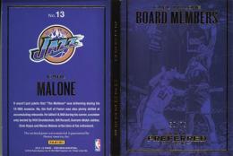 2015-16 Panini Preferred Karl Malone Board Members #13【58/75】《傷、白かけあり》