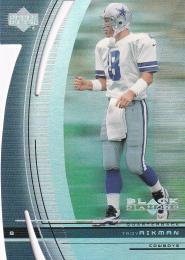 ※縁焼け有 画像参照 1999 Black Diamond Diamond Dallas Cowboys Troy Aikman #30 Diamond Cutパラレル版