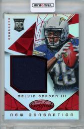 2015 PANINI Certified Football Melvin Gordon New Generation Jersey Mirror Red 249枚限定 /219