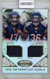 2015 PANINI Certified Football Kevin White Jeremy Langford New Generation Dual Jersey 799枚限定 /146