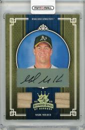 【白欠け有り】2005 DONRUSS Diamond Kings  Mark Mulder Autograph & Game Used Material 08/10