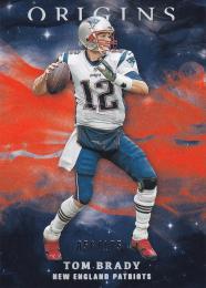 2019 Panini Origins New England Patriots Tom Brady Base Orangeパラレル版 056/175