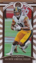 2020 Panini Legacy Pittsburgh Steelers JuJu Smith-Schuster Premium Edition Bronze Miniパラレル版 053/100