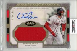 2024 TOPPS Tier One Triston Casas Jumbo Relic Autographs #AT1JRTC【058/149】 Boston Red Sox