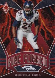 2020 Panini Phoenix Denver Broncos Champ Bailey Fire Forged Redパラレル版 025/299