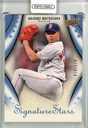 2009 Upper Deck Signature Stars Daisuke Matsuzaka Blue【018/170】 Boston Red Sox