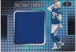 2020 Panini Illusions Indianapolis Colts Jacob Eason Instant Impact Jerseys