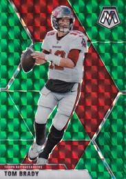 2020 Panini Mosaic Tampa Bay Buccaneers Tom Brady Base Mosaic Greenパラレル版