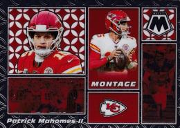 2020 Panini Mosaic Kansas City Chiefs Patrick Mahomes II Montage