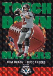 2020 Panini Mosaic Tampa Bay Buccaneers Tom Brady Touchdown Masters Mosaic Green