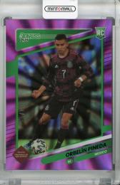 2021-22 Donruss Soccer Road to Qatar Mexico Orbelin Pineda Base Holo Purple Laser(パラレル版) 71/99