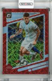 2021-22 Donruss Soccer Road to Qatar Argentina Rodrigo de Paul Base Optic Red Velocity(パラレル版)