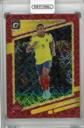 2021-22 Donruss Soccer Road to Qatar Colombia Luis Muriel Base Optic Red Velocity(パラレル版)