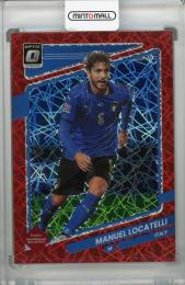 2021-22 Donruss Soccer Road to Qatar Italy Manuel Locatelli Base Optic Red Velocity(パラレル版)