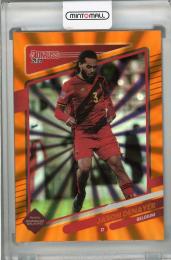 2021-22 Donruss Soccer Road to Qatar Belgium Jason Denayer Base Holo Orange Laser(パラレル版)