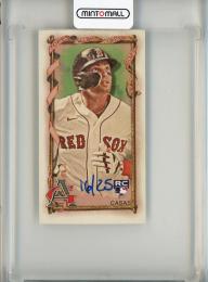 2023 Topps Allen and Ginter Triston Casas Mini Brooklyn Back #56【16/25】 Boston Red Sox