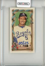 2023 Topps Allen and Ginter George Brett Mini Brooklyn Back #79【25/25】 Kansas City Royals