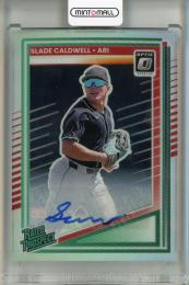 2025 Donruss Optic Slade Caldwell Rated Prospects Signatures #112 Arizona Diamondbacks