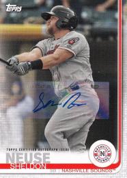 2019 Topps Pro Debut  Sheldon Neuse Autographs
