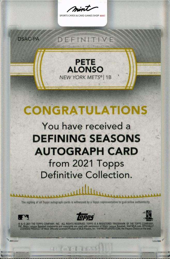 ミントモール / MINT 福岡店 / 2021 Topps Definitive