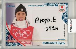 EPOCH 2026 TEAM JAPAN OFFICIAL TRADING CARDS TEAM JAPAN WINTER ATHLETES 小林陵侑 直筆サインカード【11/25】