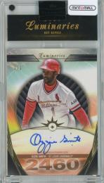 2024 Topps Luminaries Baseball Ozzie Smith Hit Kings Autographs One Of One【1/1】 St. Louis Cardinals