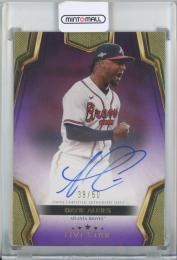 2024 TOPPS FIVE STAR Ozzie Albies Five Star Base Autographs Purple【39/50】 Atlanta Braves