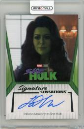 2024 UPPER DECK Marvel Studios Disney Plus  Tatiana Maslany as She-Hulk Signature Sensations #SSTM