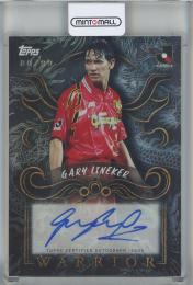 2025 TOPPS J. LEAGUE PREMIUM ゲーリー・リネカー WARRIOR AUTOGRAPHS【80/99】 名古屋グランパス
