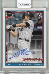 2026 Topps Series1 Colson Montgomery 91 Topps Autographs #91ACOM