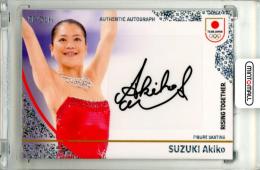 2026 EPOCH TEAM JAPAN WINTER ATHLETES  鈴木明子 #AU-SUA AUTHENTIC AUTOGRAPH 直筆サインカード ホログラム箔B版【02/10】《やや難あり》 フィギュアスケート