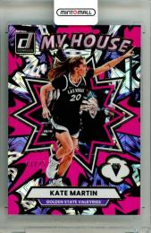 2025 Panini Donruss WNBA Kate Martin #20 My House Pink Fireworks Parallel【11/25】 Valkyries