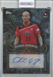 2025 TOPPS J. LEAGUE PREMIUM フレドリック・ユングベリ WARRIOR AUTOGRAPHS【13/99】 清水エスパルス