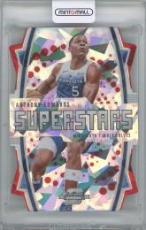 2023-24 PANINI Contenders Optic Superstars Red Cracked Ice / ANTHONY EDWARDS(Minnesota Timberwolves) 【055/175】