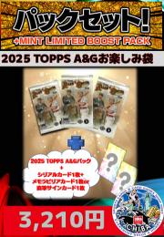 【海外ベースボールお楽しみ袋】 2025 TOPPS ALLEN & GINTER HOBBY 3パック+特典カード2枚