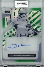 2024 Topps Star Wars High Tek  Stormtrooper Auto/Green Parallel/#A-08【03/10】