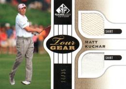 2012 UPPER DECK SP Game Used Golf  Matt Kuchar Event Used Memorabilia 14/35