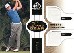 2012 UPPER DECK SP Game Used Golf  Robert Garrigus Event Used Memorabilia 04/35