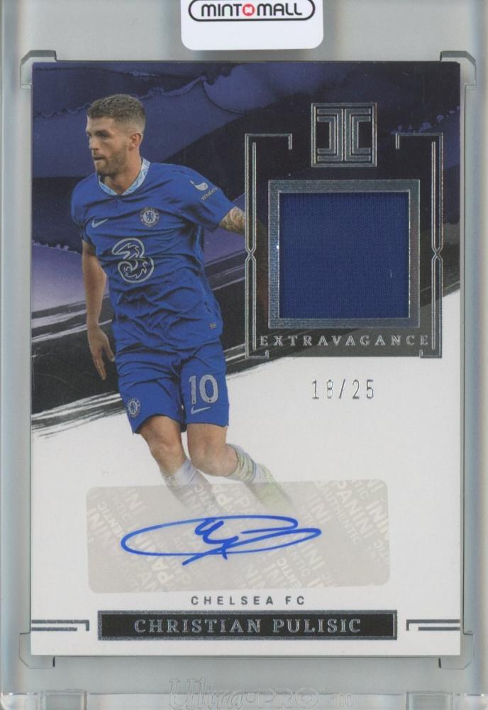 ミントモール / MINT 池袋店 / 2022-23 Panini Impeccable Premier League soccer Christian  Pulisic Extravagance Materials Autographs 18/25