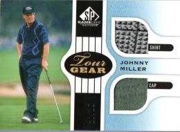 2012 UPPER DECK SP Game Used Golf  Johnny Miller Event Used Memorabilia 10/15