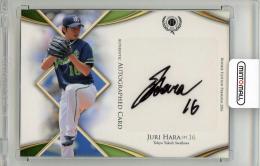 2016 BBM ルーキーエディション プレミアム 原樹里 直筆サインカード 横カード シールサイン【81/99】 東京ヤクルトスワローズ