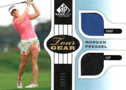 2012 UPPER DECK SP Game Used Golf  Morgan Pressel Event Used Memorabilia 15/15