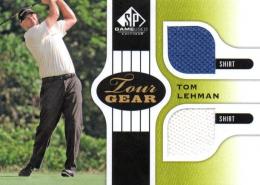 2012 UPPER DECK SP Game Used Golf  Tom Lehman Event Used Memorabilia